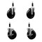 Service Caster 5'' Soft Rubber Wheel Swivel 7/8'' Expanding Stem Caster Set 2 Brakes, 4PK SCC-EX20S514-SRS-2-TLB-2-78 - alternate 1